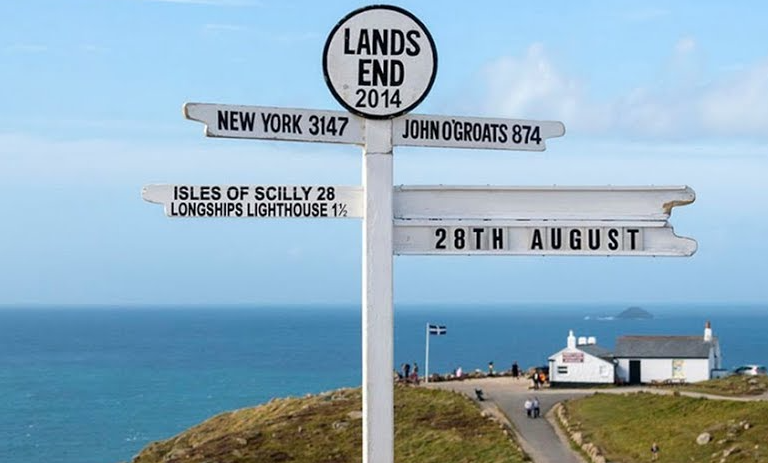 Lands End signpost