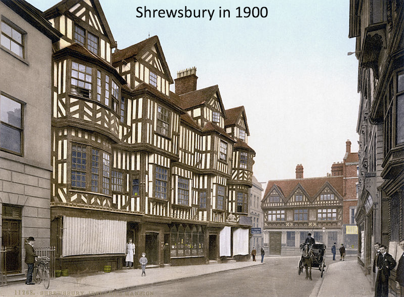 Shrewsbury in 1900