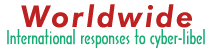 Worldwide: International responses to cyber-libel