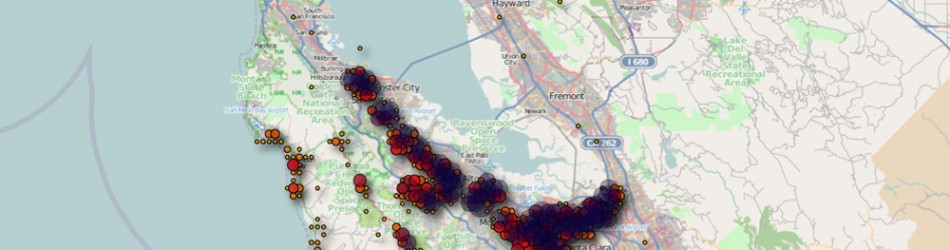 The iPhoneTracker app, developed by Pete Warden, maps the location data logged by your iPhone for the past year. While most cell phone providers store similar data behind firewalls, this...