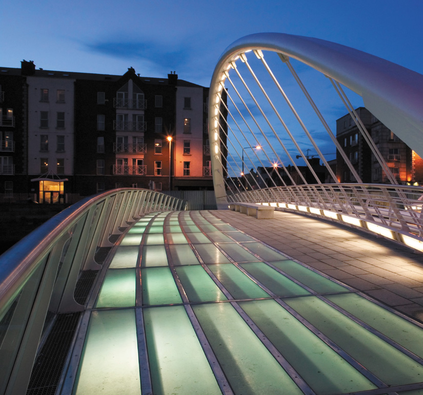 James Joyce Bridge, Dublin (Dublin.ie, photo gallery)